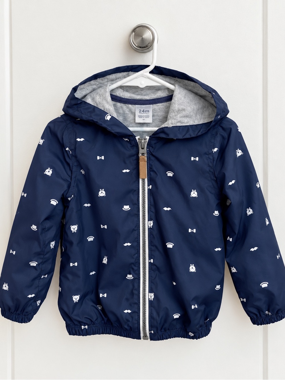 Carter's Navy Hooded Rain Jacket